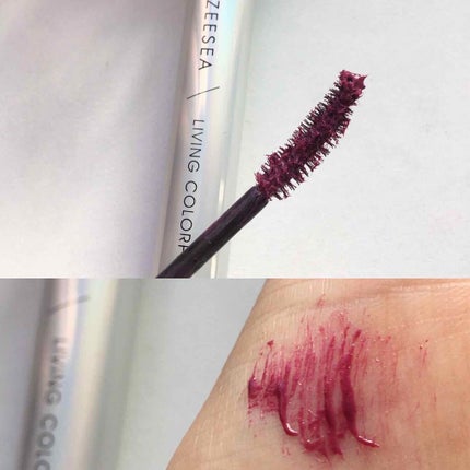 ダイヤモンドシリーズ カラーマスカラ/ZEESEA/マスカラを使ったクチコミ(2枚目)