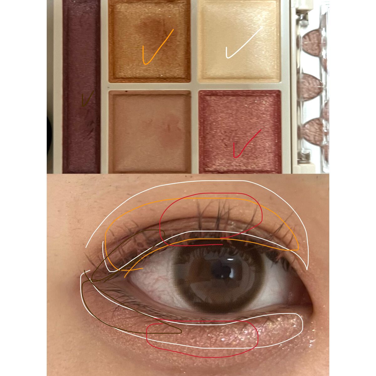  ワオ アイ グリッター/U/CHOO/グリッターを使ったクチコミ（2枚目）