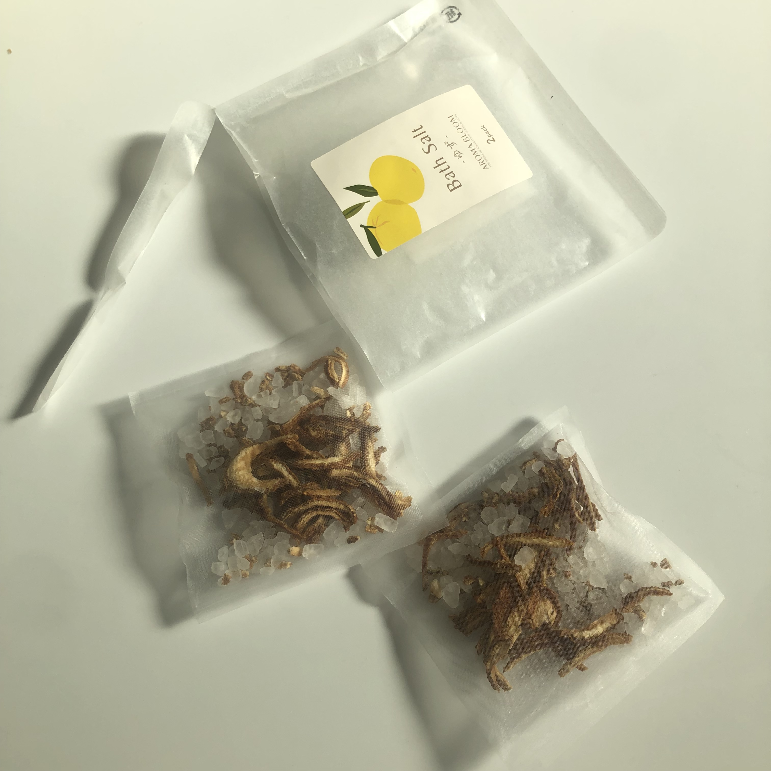 バスソルト－ゆず－/アロマブルーム/入浴剤を使ったクチコミ（2枚目）