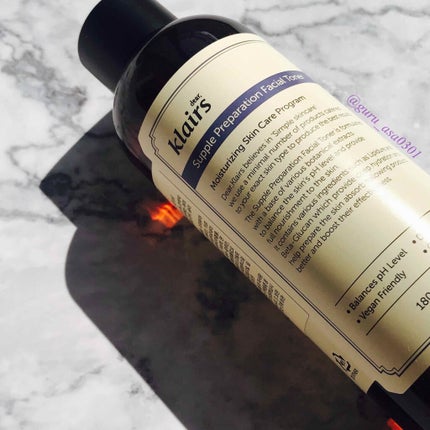 サプルプレパレーションフェイシャルトナー(180ml)/Klairs/化粧水を使ったクチコミ(1枚目)