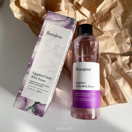 ナスBHAトナー/Bonajour/化粧水を使ったクチコミ(4枚目)
