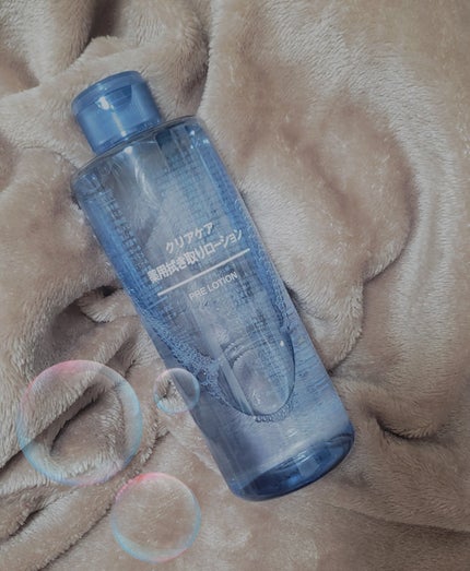 クリアケア拭き取り化粧水/無印良品/拭き取り化粧水を使ったクチコミ(1枚目)