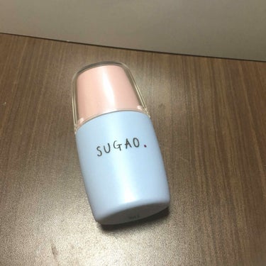 前から気になってたSUGAOのベースを購入

塗りやすそうだったので液体タイプの方にしました( *´ω`* )

テスターで手のひらに塗った感じ「おーサラサラー」だけでしたが、顔に塗ったらビックリ
毛穴