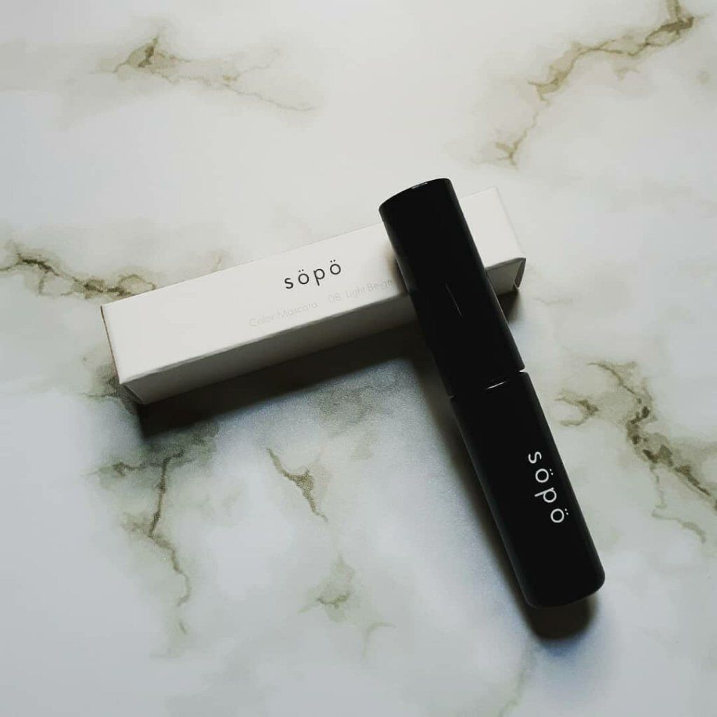 カラーマスカラ/sopo/マスカラを使ったクチコミ（1枚目）