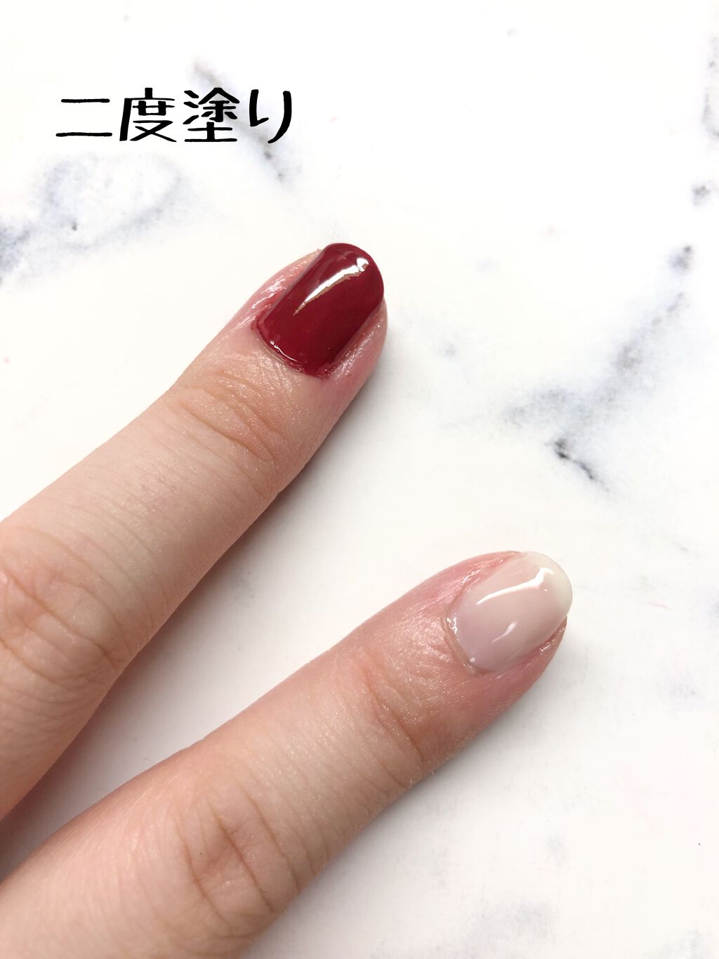 カラフルネイルズ/キャンメイク/マニキュアを使ったクチコミ（3枚目）