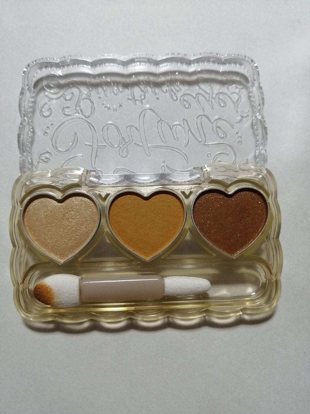 ドーリーフィール アイカラー/フォーチュン/アイシャドウパレットを使ったクチコミ(4枚目)