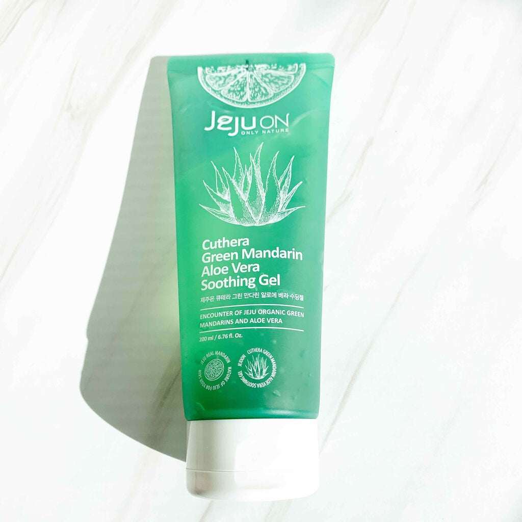 Cuthera Green Mandar in Aloe Vera Soothing Gel/JEJUON/ボディローションを使ったクチコミ(1枚目)