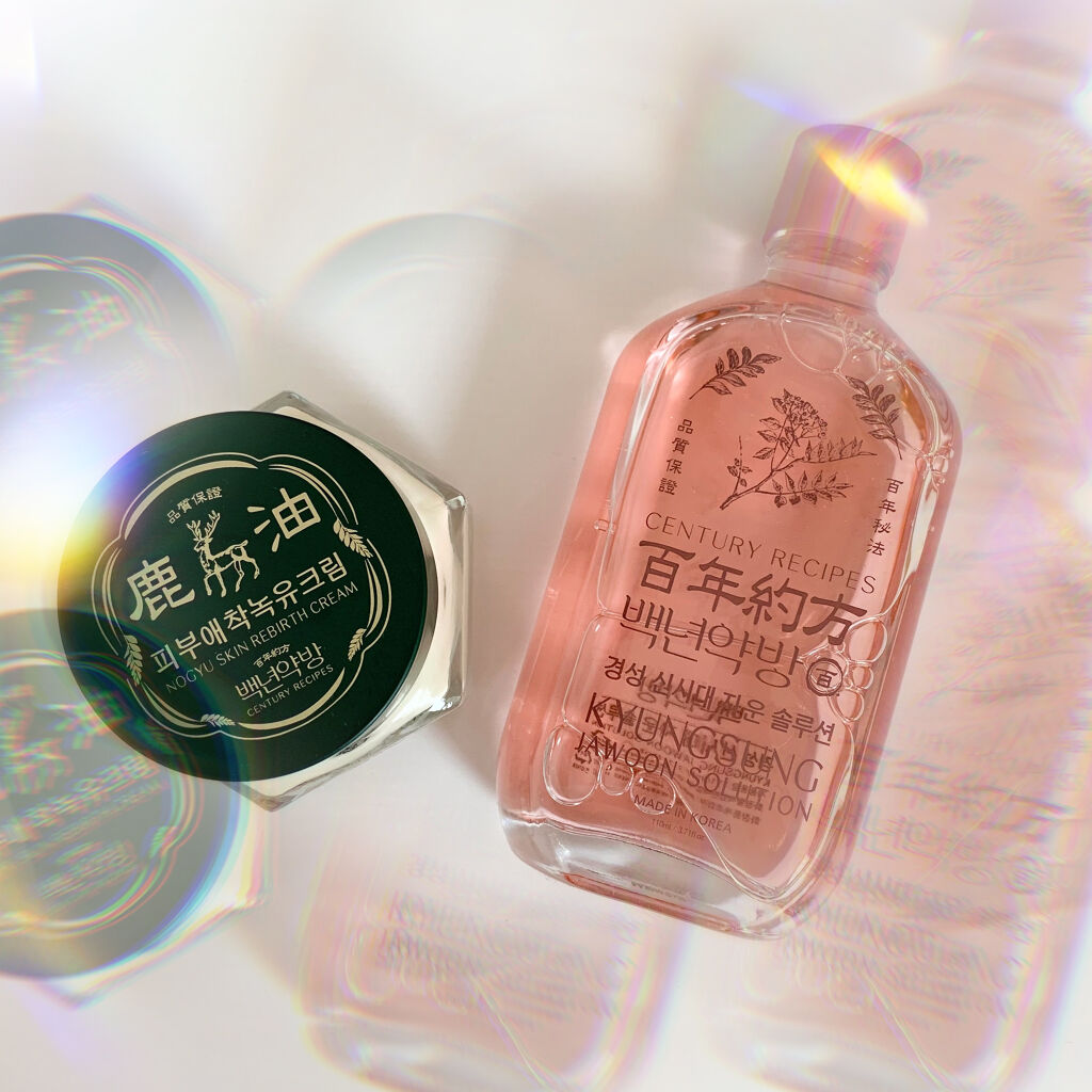 鹿油クリーム/百年約方/フェイスクリームを使ったクチコミ（1枚目）