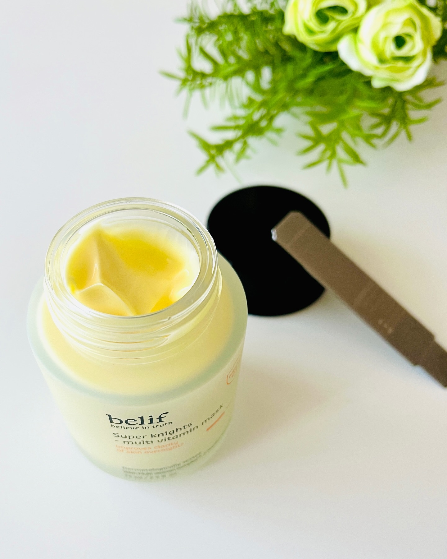 スーパーナイツ ビタミンマスク/belif/フェイスクリームを使ったクチコミ（2枚目）