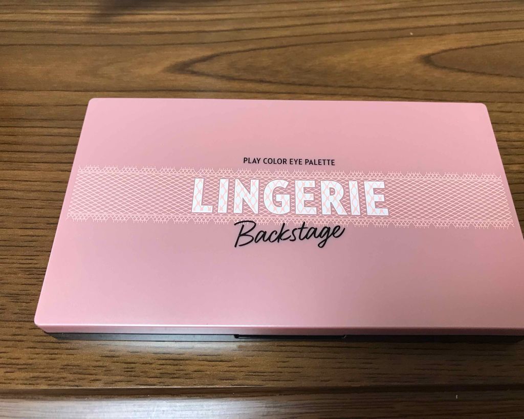 プレイカラーアイパレット ランジェリーバックステージ/ETUDE/アイシャドウパレットを使ったクチコミ(2枚目)