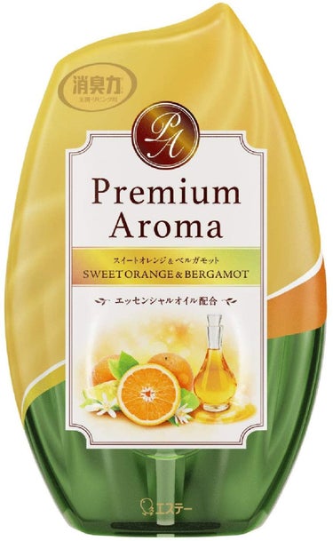 玄関・リビング用 消臭力 Premium Aroma スイートオレンジ＆ベルガモット