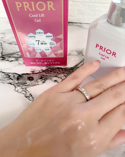 薬用 冷やし美リフトゲル/プリオール/オールインワン化粧品を使ったクチコミ(5枚目)