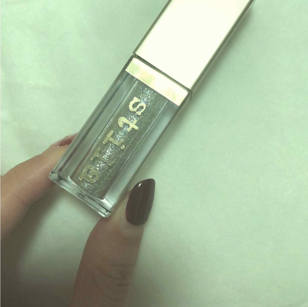 グリッター&グロウ リキッドアイシャドウ/stila/グリッターを使ったクチコミ（1枚目）