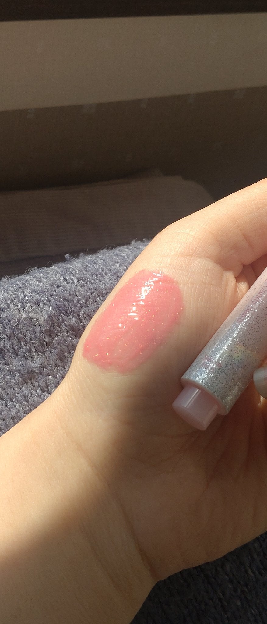 メルティングキャンディーバーム/dasique/口紅を使ったクチコミ(4枚目)