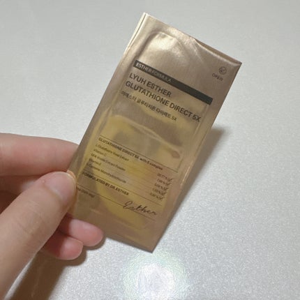 ヨエスターグルタチオンダイレクト5X/ESTHER FORMULA/美容サプリメントを使ったクチコミ(3枚目)