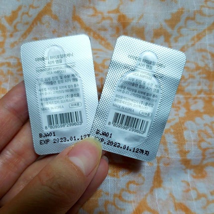 ハイポアレジェニックシカアンプル/Dermatory/美容液を使ったクチコミ(2枚目)