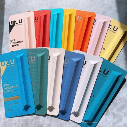 EYE OPENING LINER/UZU BY FLOWFUSHI/リキッドアイライナーを使ったクチコミ(8枚目)