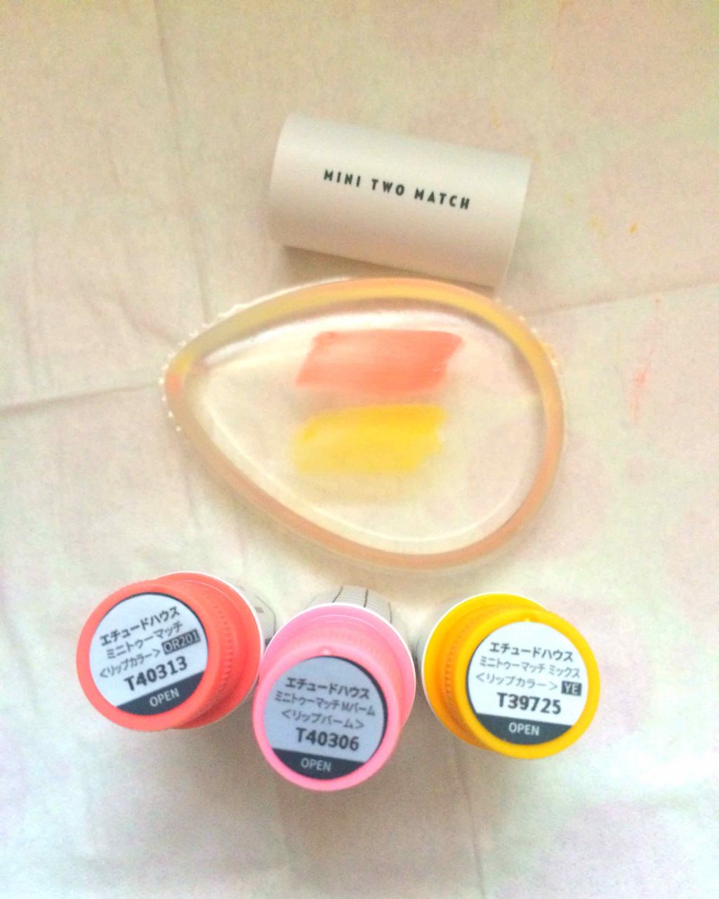 ミニトゥーマッチ/ETUDE/口紅を使ったクチコミ（2枚目）