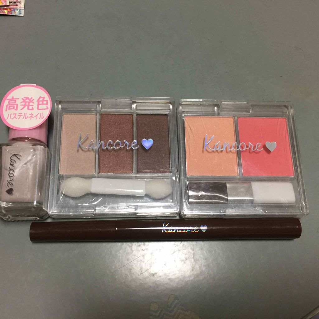 カンコレ チーク/DAISO/パウダーチークを使ったクチコミ（1枚目）