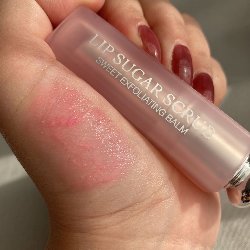 ディオール アディクト スクラブ＆バーム 1/Dior/リップスクラブを使ったクチコミ（3枚目）