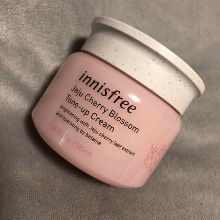 チェジュ チェリーブロッサム トーンアップクリーム/innisfree/化粧下地を使ったクチコミ(1枚目)