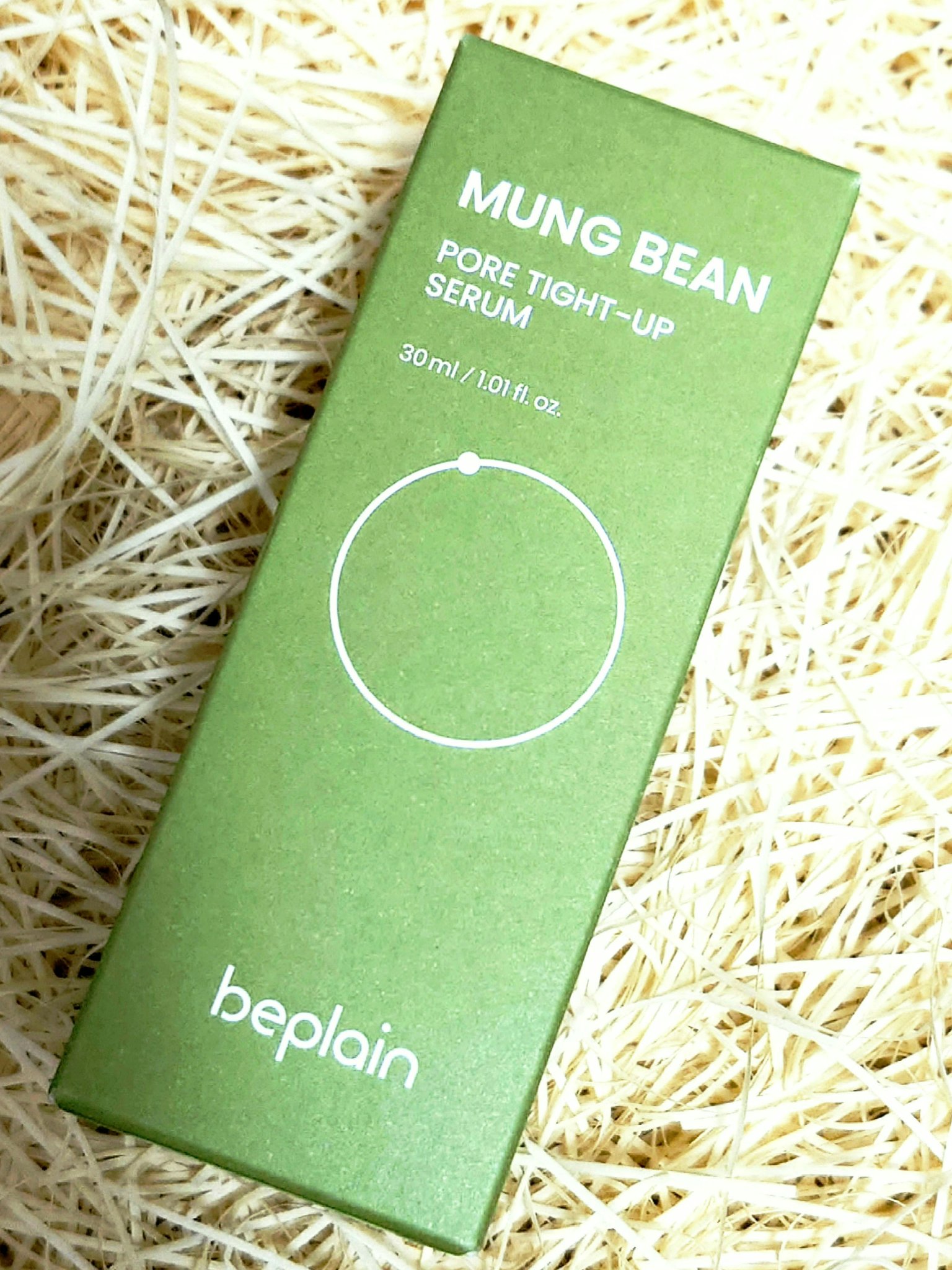 緑豆毛穴タイトアップセラム/beplain/美容液を使ったクチコミ（2枚目）
