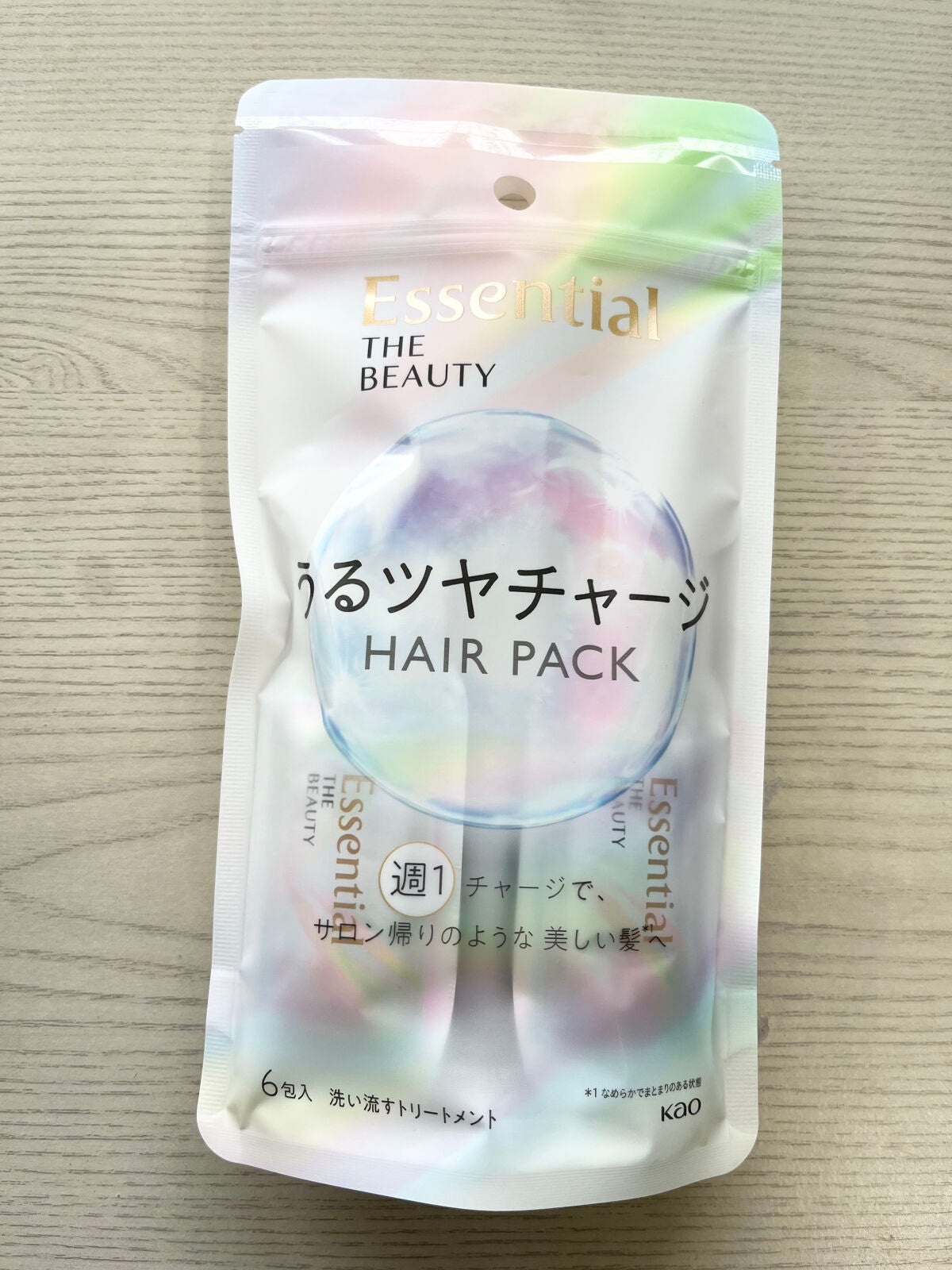 ザビューティ うるツヤチャージヘアパック/エッセンシャル/ヘアマスク・ヘアパックを使ったクチコミ(2枚目)