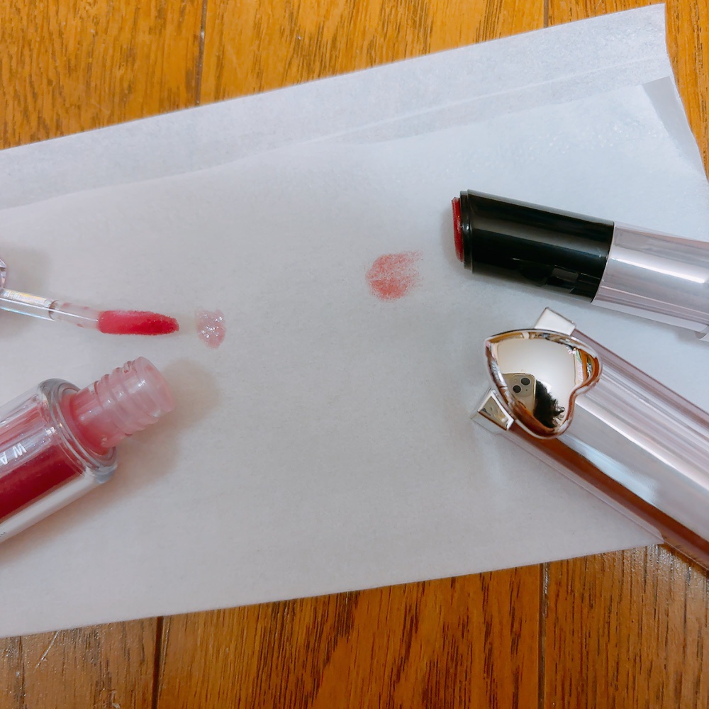 デュイジェルマキシグロス/wakemake/リップグロスを使ったクチコミ（2枚目）