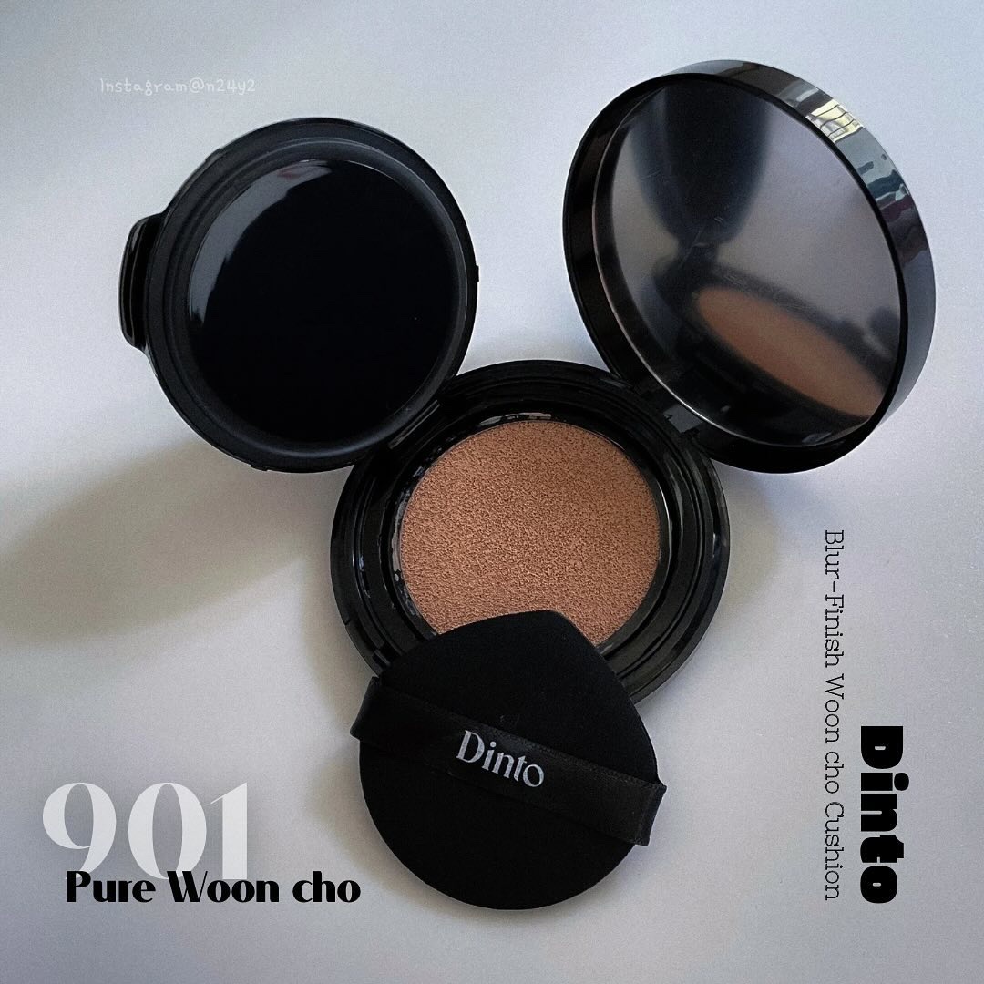 ブラーフィニッシュ雲楚クッション 901 ピュア雲楚/Dinto/クッションファンデーションを使ったクチコミ（3枚目）