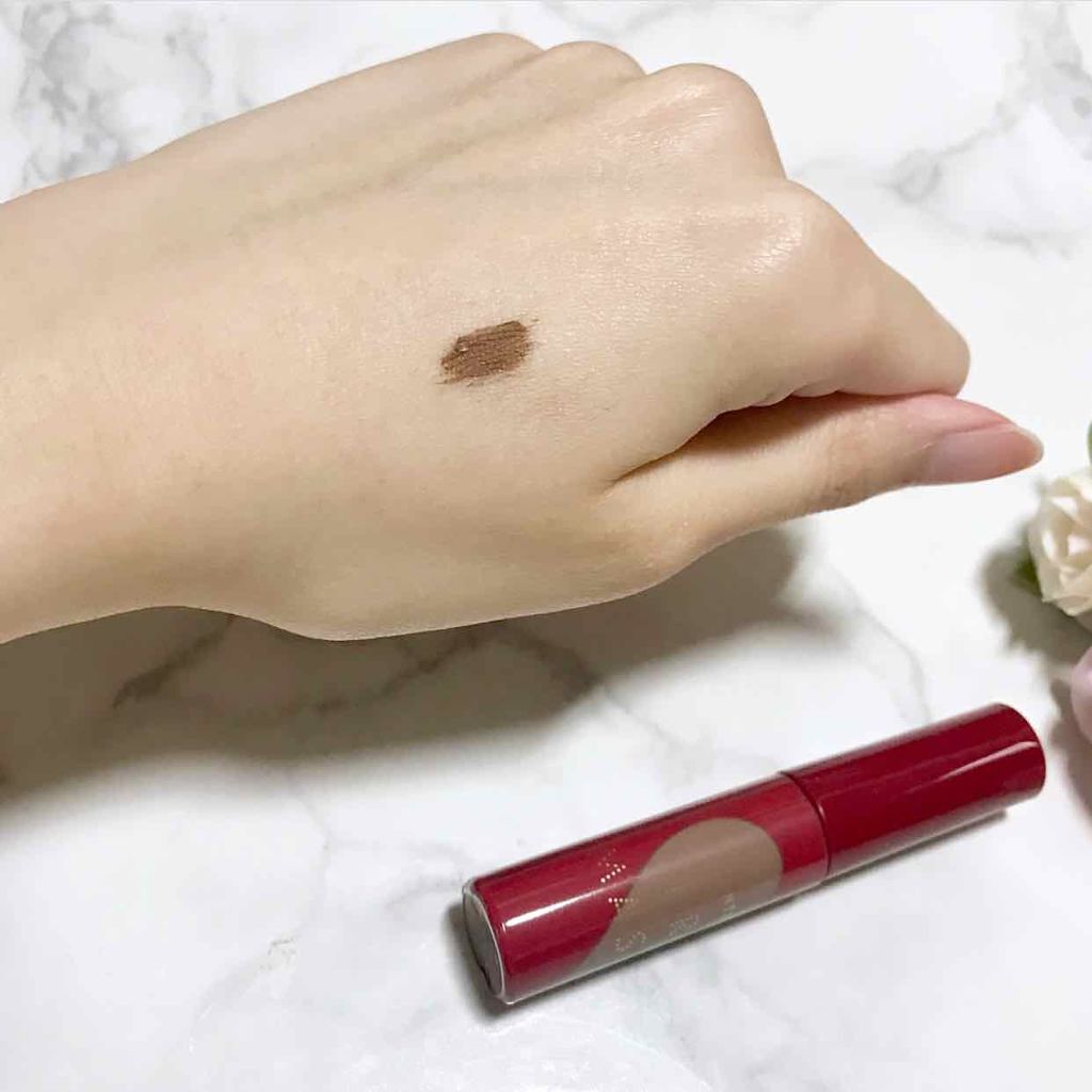 ニュアンスアイブローマスカラ/インテグレート/眉マスカラを使ったクチコミ(3枚目)