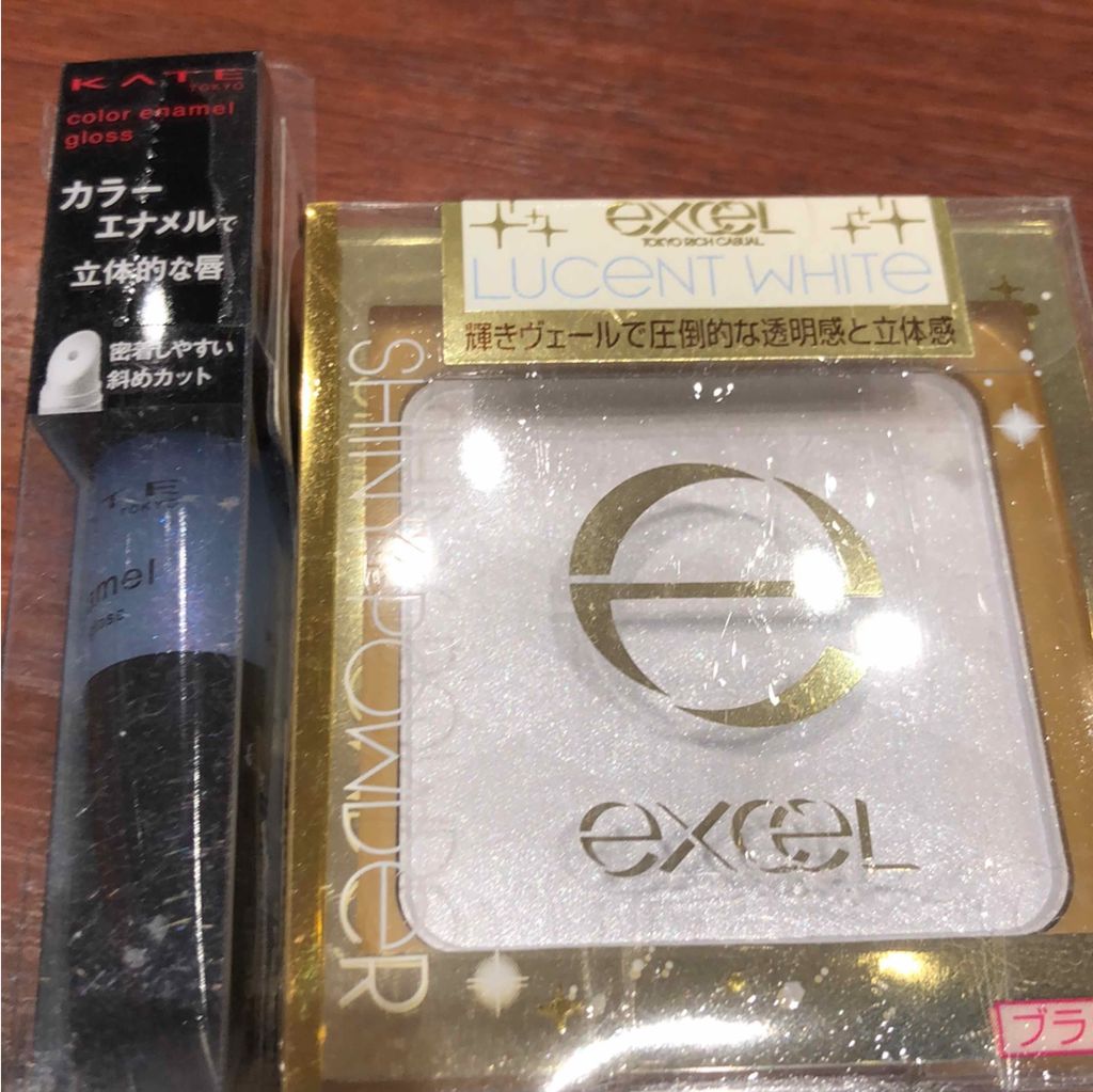 シャイニーパウダー N/excel/プレストパウダーを使ったクチコミ（1枚目）