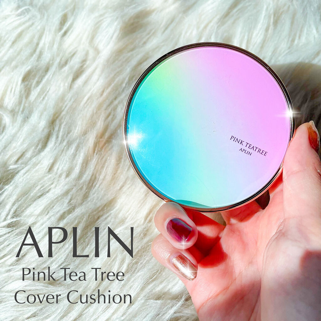 ピンクティーツリーカバークッション/APLIN/クッションファンデーションを使ったクチコミ（1枚目）