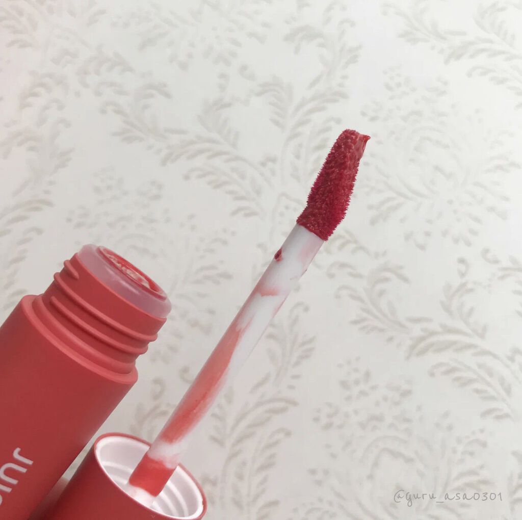 アピュー ジューシーパン ティント #GRAPEFRUIT/A’pieu/リップティントを使ったクチコミ（2枚目）