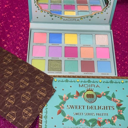 SWEET DELIGHTS PALETTE/MOIRA COSMETICS/パウダーアイシャドウを使ったクチコミ(1枚目)