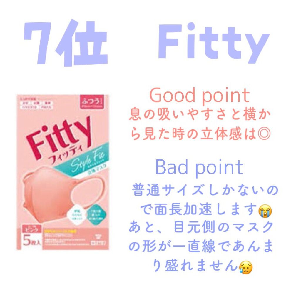 不織布マスク/DAISO/マスクを使ったクチコミ(3枚目)