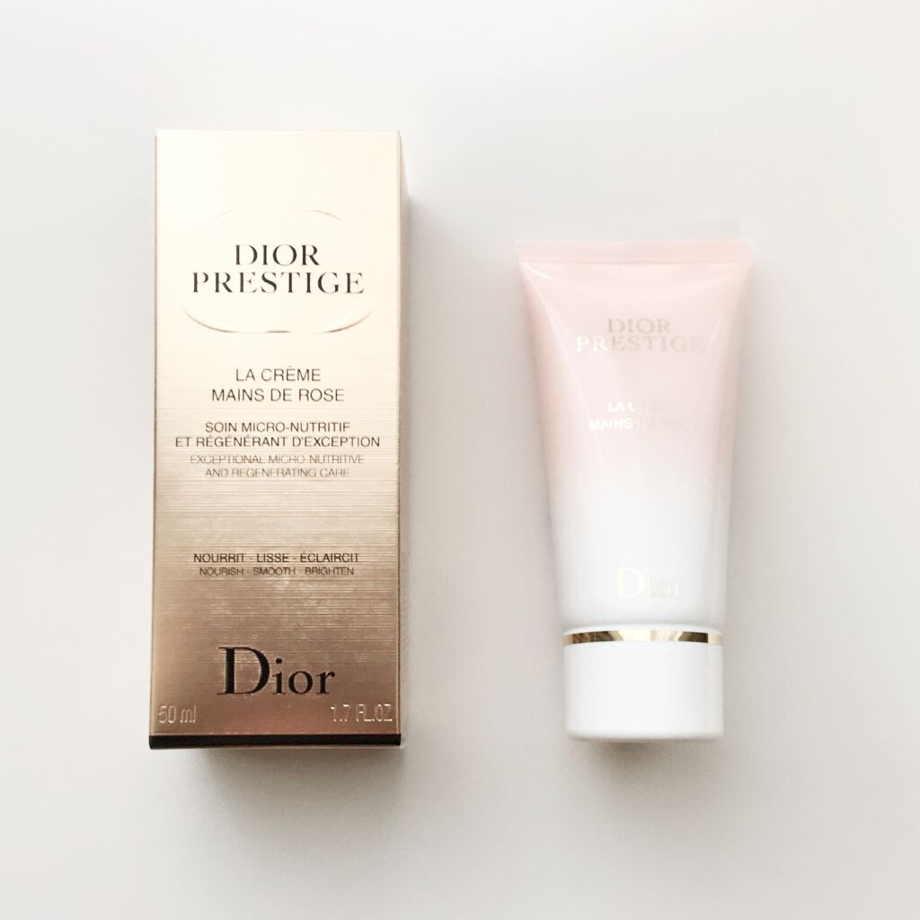 プレステージ ラ クレーム マン ド ローズ/Dior/ハンドクリームを使ったクチコミ（1枚目）