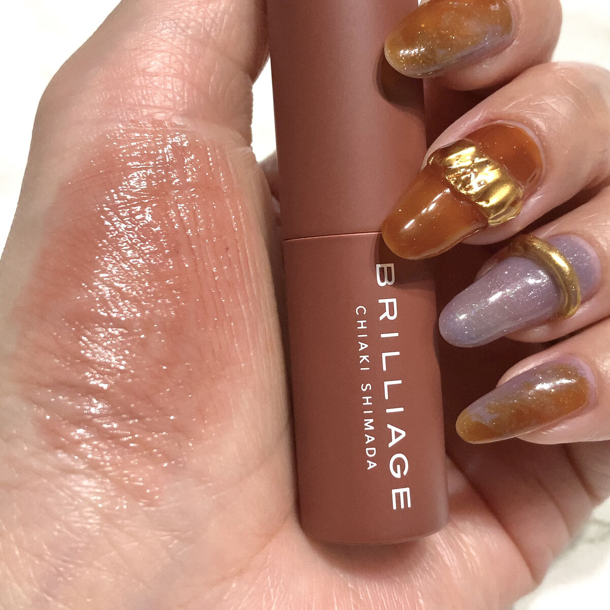  ジューシー プランパー リップス モカブラウン/ブリリアージュ/リッププランパーを使ったクチコミ（3枚目）