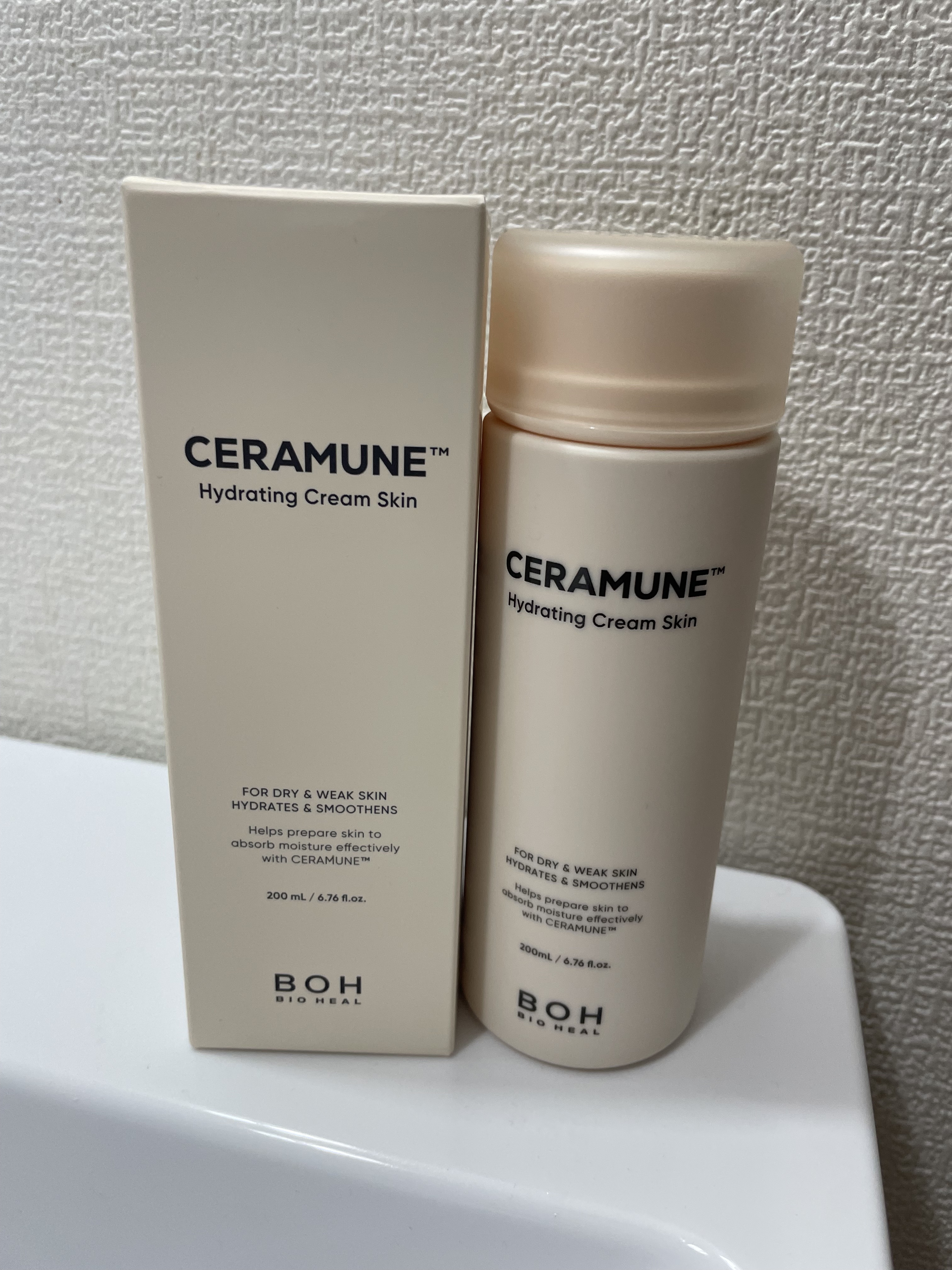 セラミューン™ハイドレーティングクリームスキン /BIOHEAL BOH/乳液を使ったクチコミ（1枚目）