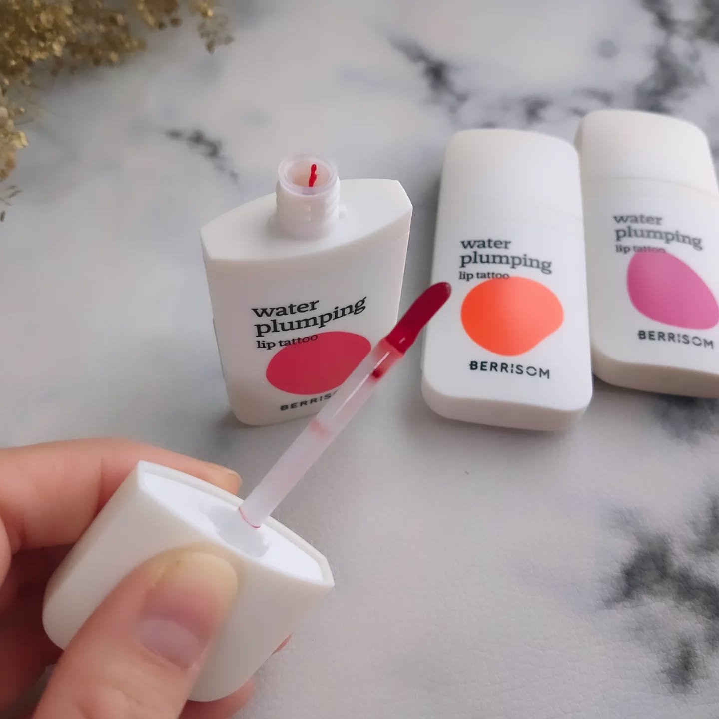 ウォータープランピング リップタトゥー/ベリサム/口紅を使ったクチコミ（3枚目）