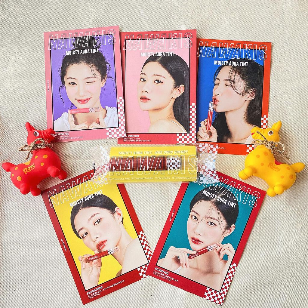 NAWAKIS MOISTY AURA TINT/NAWAKIS/口紅を使ったクチコミ（2枚目）