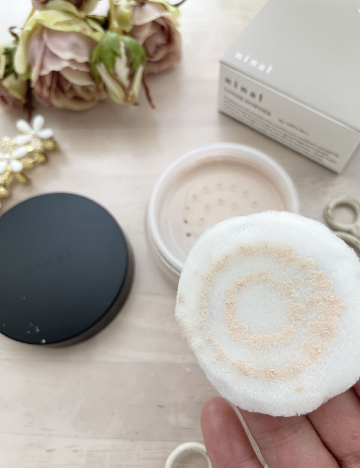 ninal ルースパウダー 00/ninal/ルースパウダーを使ったクチコミ（3枚目）