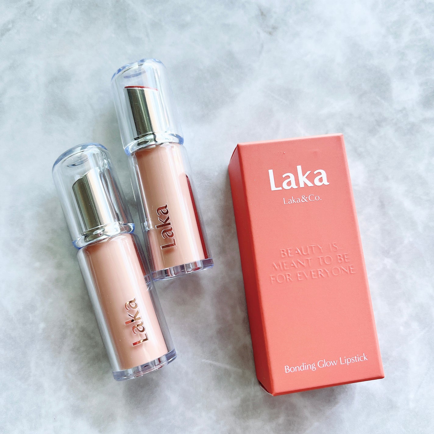 ボンディンググロウリップスティック/Laka/口紅を使ったクチコミ(1枚目)
