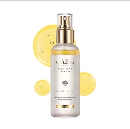 ダルバ ホワイトトリュフファーストスプレーセラム/ダルバ/ミスト状化粧水を使ったクチコミ(1枚目)