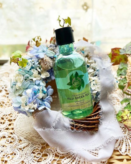 ボディウォッシュ フジグリーンティ/THE BODY SHOP/ボディソープを使ったクチコミ(1枚目)