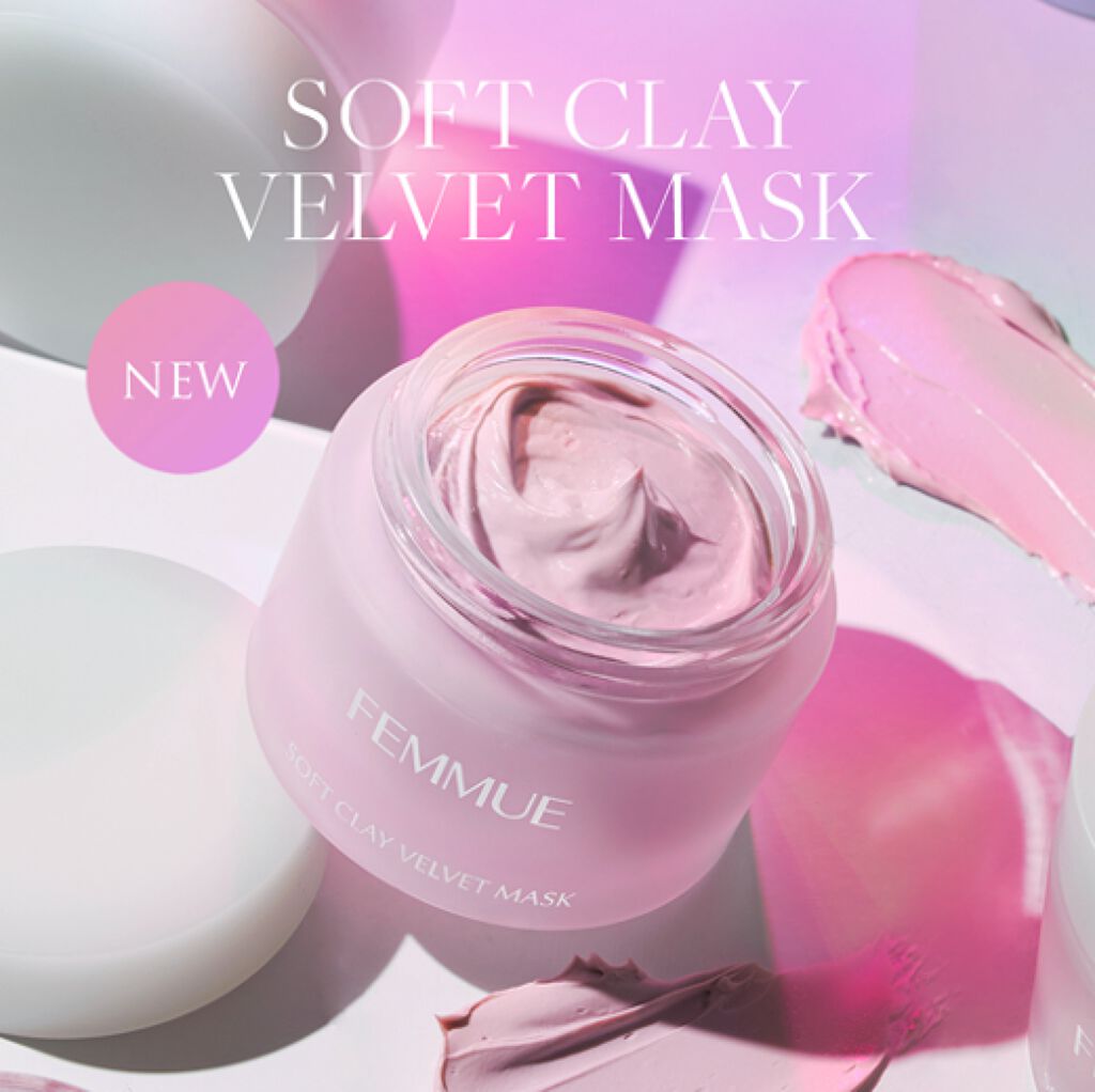 毛穴汚れを一掃し、しっとりもち肌に。「FEMMUE ソフトクレイ ベルベットマスク」を100名様へ（1枚目）