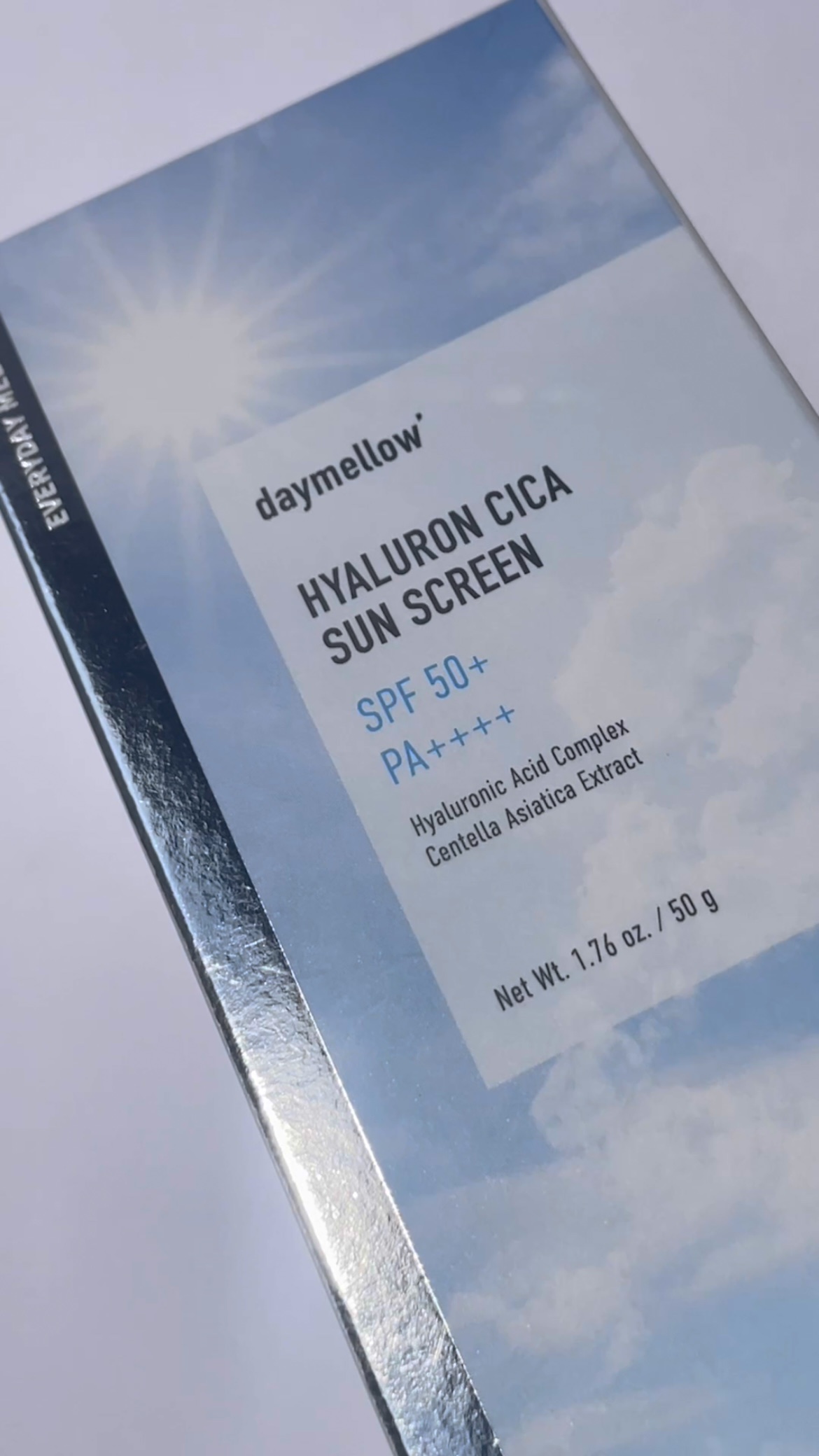 ヒアルロンシカサンスクリーン/daymellow’/日焼け止めクリームを使ったクチコミ（1枚目）