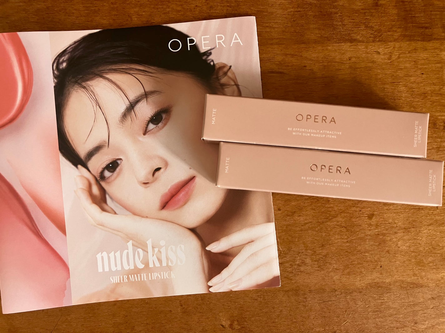 オペラ シアーマットリップスティック/OPERA/口紅を使ったクチコミ(1枚目)