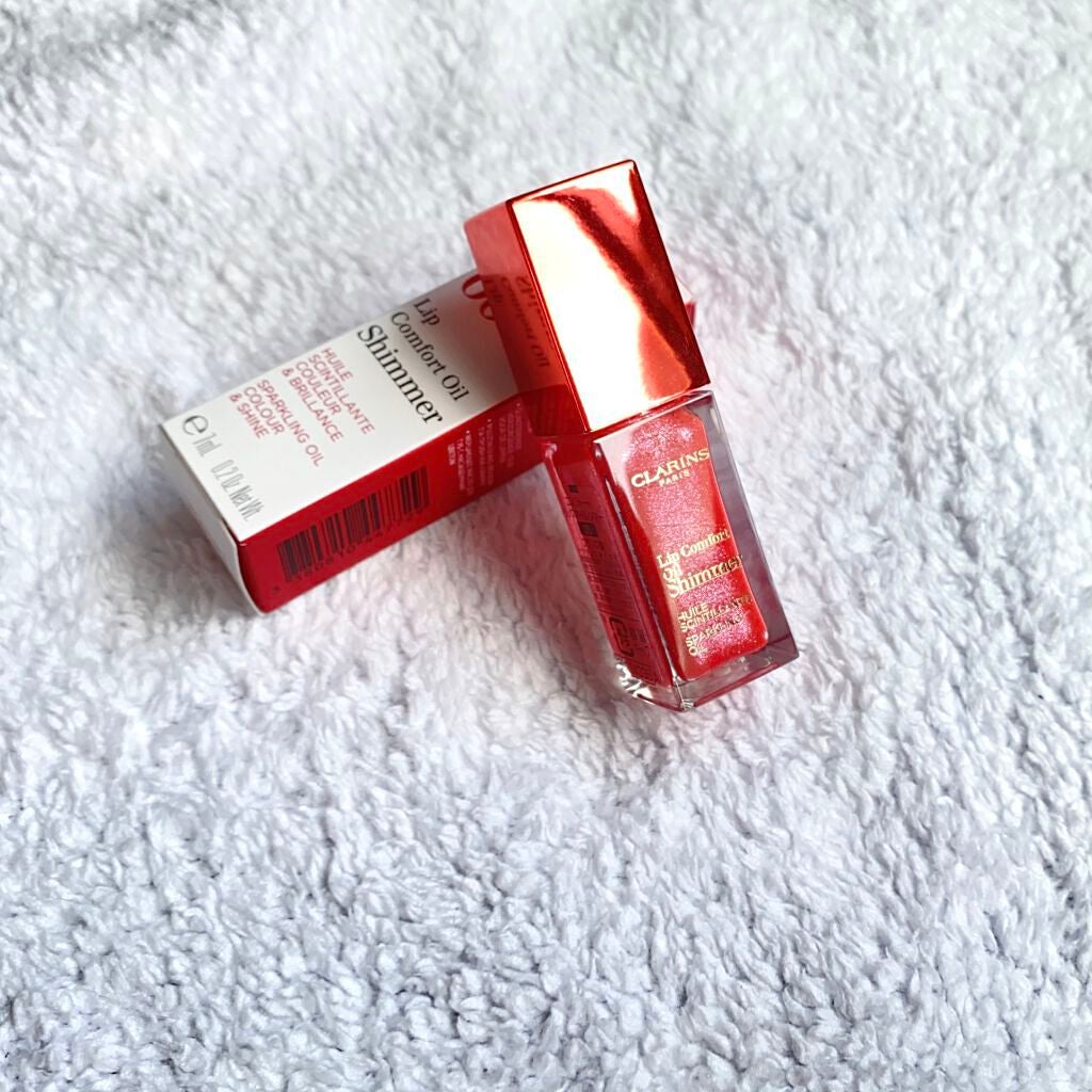 コンフォート リップオイル シマー/CLARINS/リップグロスを使ったクチコミ(2枚目)