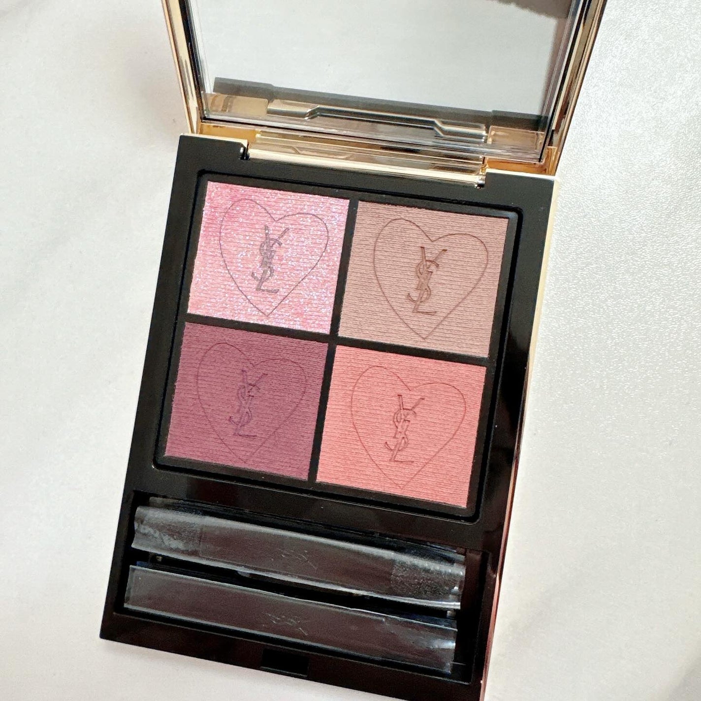 新品 YSL クチュール ミニクラッチ 125 ブルーミングラスト 正規品 YSL イヴサンローラン クチュールミニクラッチ 125 ブルーミング