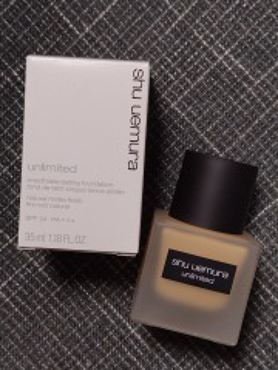 (旧)アンリミテッド ラスティング フルイド/shu uemura/リキッドファンデーションを使ったクチコミ(2枚目)